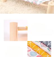 Cama De Verano Para Mascotas Plegable Y Portátil 53x48x13cm Cama De Madera Desmontable Para Perros Gatos Y Teddy Somnoliento En Hamaca Refrescante Para Camping - details 8
