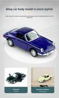 Coche De Deportes De Aleación De 1:32 Para Niños Juguete De Decoración De Coche Clásico Con Retroceso Pull Regalo Para Niños - details 4