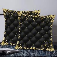 Funda De Cojín Suave De 45cm a Cuadros Decorativa Sin Relleno Para Decoración De Habitaciones Y Salones En Casa - details 2