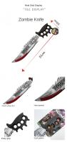 Machete Falso Con Cadena Sangrienta De Halloween 2024 Juguete De Cadena Plástica Para Juegos De Rol Decoración De Horror Con Manchas De Sangre Suministros De Fiesta - details 8