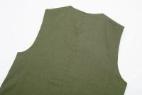 Conjunto Elegante Para Mujer TRAFZA Con Chaleco Y Pantalones Altos Cintura Ajustada Traje De Oficina Sin Mangas V-Neck Talla Regular - details 8