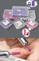 Kit De 50 Piezas De Bandas De Molienda Para Uñas 3.1/6.5mm Con Set De Mandril Para Broca Eléctrica Herramientas De Pulido Y Eliminación De Uñas - details 3