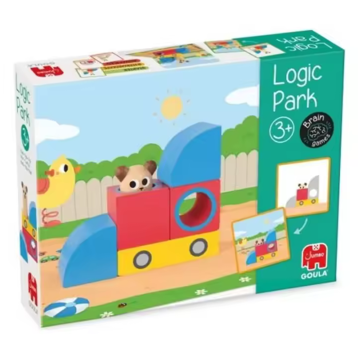 Parque Lógico Juego Educativo con Piezas de Madera 53473 GOULA - 1