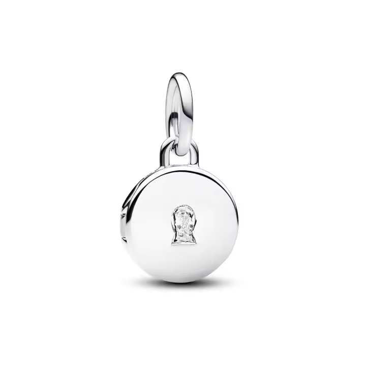 PANDORA Charm Colgante Medalla Grabable Plata Mujer 793066C01 - Personalizable - 1