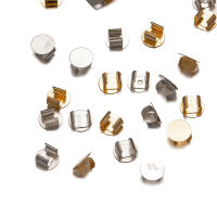 100pcs Conector De Cinta Para Pelo Con Hebilla Metálica Base Para DIY Joyería Hecha a Mano Suministros De Accesorios De Encaje - details 2