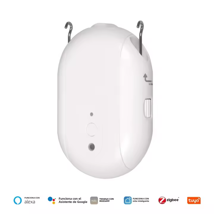 MOES Robot De Cortina Inteligente ZigBee Tuya Control Remoto Por App Compatible Con Alexa Y GoogleHome Sensor De Luz Automático Aperturador Y Cerrador - 1