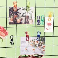 10pcs Clip De PVC Recubierto De Acero Para Sellar Bolsas De Alimentos Y Papelería 10 Piezas (color Aleatorio) - details 3