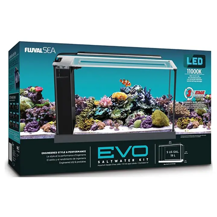 Fluval Acuario Evo 19l Transparente Recipientes - 1