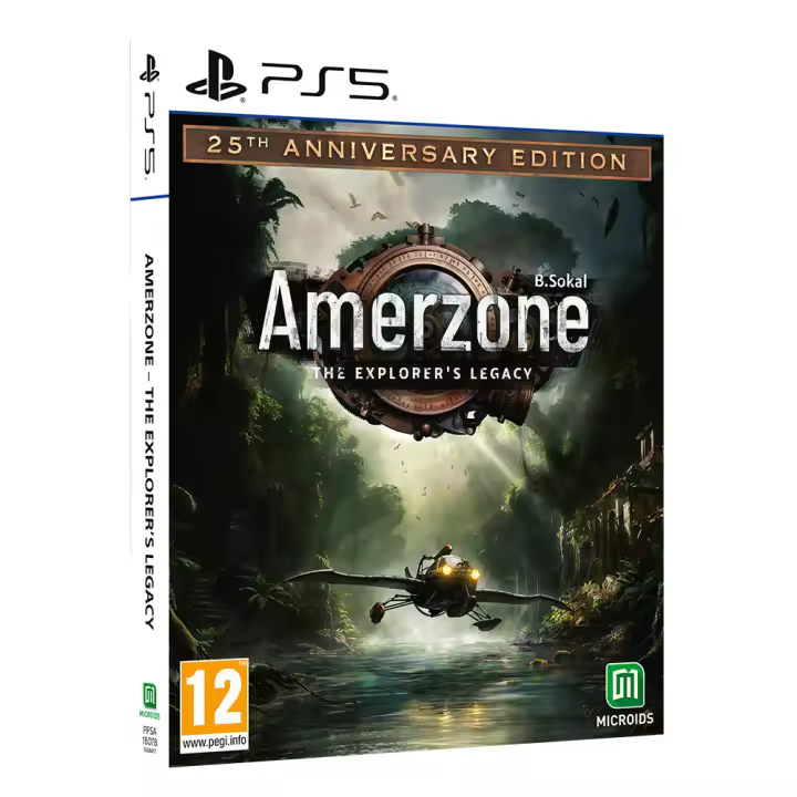 AMERZONE THE EXPLORER´S LEGACY LIMITED EDITON PS5 - Nuevo a Estrenar - PAL España - Meridiem Games - Microids - PREVENTA - Lanzamiento 24/4/25 - 1