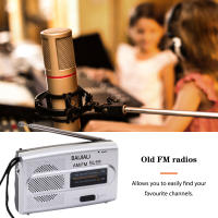 Mini Radio AM FM Con Antena Telescópica Altavoz Operado Por Batería Portátil Mejor Recibimiento Para Hogar De Ancianos - details 5