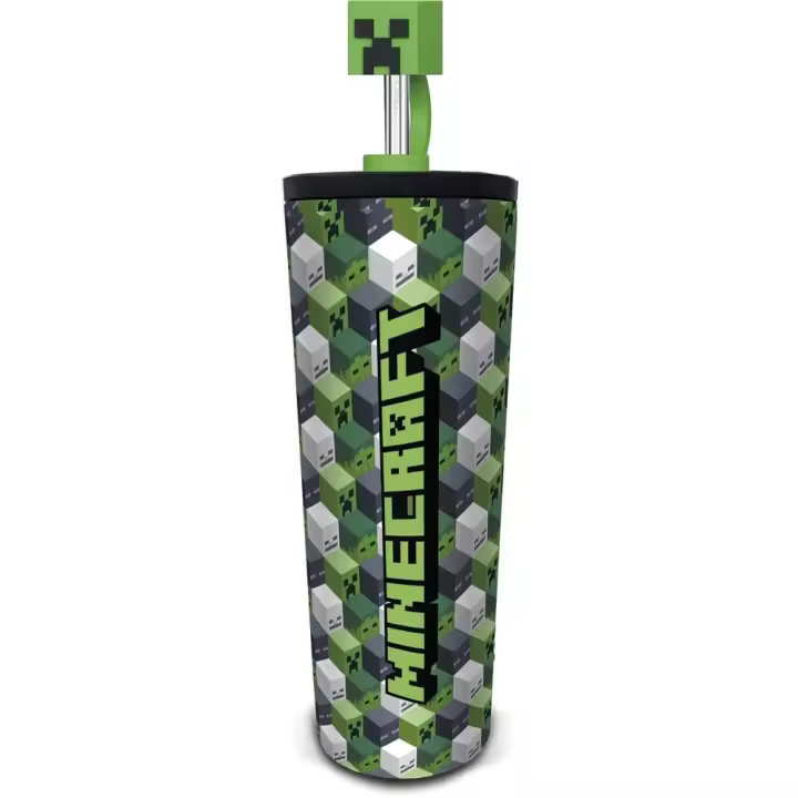 STOR VASO TERMO ACERO INOXIDABLE 3D 770 ML MINECRAFT ICONICMONO MICROSOFT MINECRAFT - 1