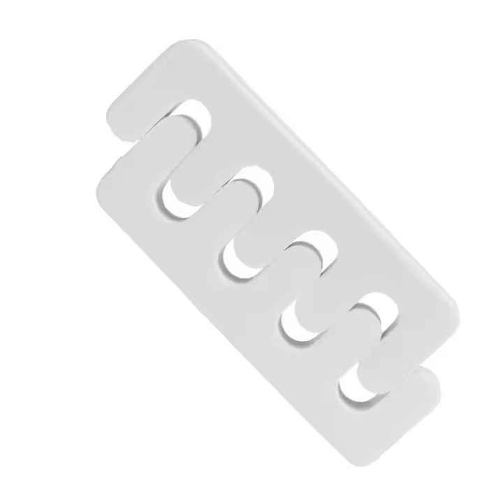 Pollie Separa dedos Pedicura Bolsa 2 und. - 1