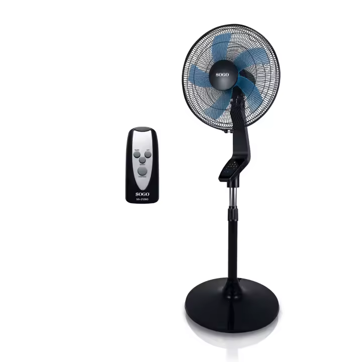 Ventilador de pie Sogo 16" 5 ASPAS CON CONTROL TACTIL MANDO -50 - 1