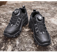 Botas Tácticas Impermeables Y Resistentes Para Montañismo Y Camping De Cuero Y Nylon Para Entrenamiento Militar Y Trekkking Unisex - details 14