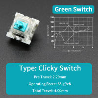 Interruptores Lineales Táctiles Silenciosos Outemu Para Teclado 3Pin Colores Gris Blanco Rojo Azul Verde Jugando Interruptores Mecánicos De Teclado - details 7