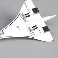 Modelo De Avión Miniatura De Metal 1:400 Escala Air France 1976-2003 Regalo Para Coleccionistas Y Amantes Del Vuelo - details 3