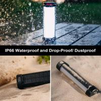 Lámpara LED de camping solar, magnética, recargable, 6000 mAh, dos luces LED, farolillos eléctricos para exteriores, IP66 resistente al agua/a prueba de caídas, equipo de emergencia, Blackout - details 1