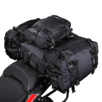 Bolsa Trasera De Motocicleta Impermeable De 30L 20L 10L Con Bolsa Interior Almacenamiento De Sillín Estuche De Motocicleta Equipaje - details 0