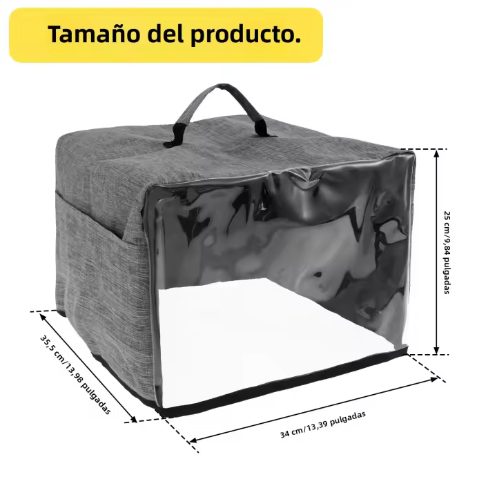 Cubierta De Polvo Para Nevera Con 4 Bolsillos Cubierta De Microondas Y Toaster Protectora Para Electrodomésticos Estilo Moderno Resistente Al Agua - 1