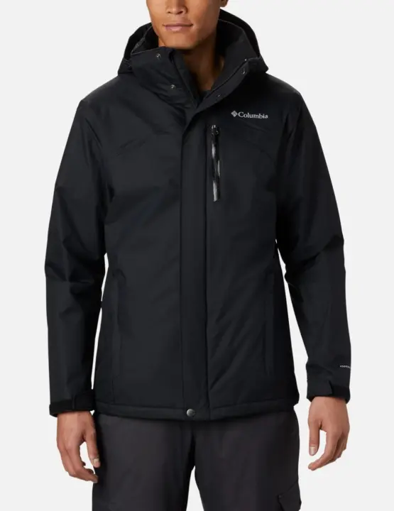 Columbia Last Tracks - Parka Negra - Impermeable y Transpirable - Aislamiento - 1