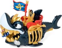 PIRATIX King Shark Golden Teeth – Tiburón articulado, con una jaula para capturar a los Piratix rivales. Contiene 1 tiburón, 1 Tesoro Exclusivo, 1 Piratix Exclusivo y 1 Accesorio - details 3