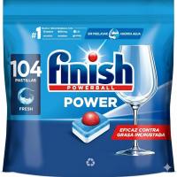 Finish Powerball Power All in 1 Pastillas para el lavavajillas todo en 1 - Pack ahorro 104 pastillas - details 0
