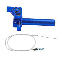 Juego De Palancas De Acelerador De 7/8'' Para Motocicleta Móvil Scooter Bicicleta 50cc 125cc 150cc Con Cable Acción Rápida Aluminio M10*1.5 - details 6