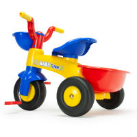 INJUSA - Triciclo Infantil Trico Max | Triciclos a Pedales para Niños de 12 a 36 Meses | Bandas de Goma en Ruedas | Cesta Trasera y Delantera Portaobjetos | Multicolor | Versión Genérica, Mickey y Minnie Mouse | Licencia Disney - details 3
