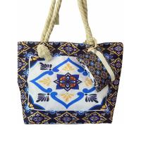 Bolso de Playa Grande 55x36cm Impermeable Bolsa de Playa (Envíos en Colores Aleatorios) para Mujer Totalizador con Asas para Playa - details 4