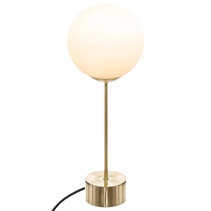 Lámpara de Sobremesa Atmosphera Dris Ball de Vidrio y Metal - 1