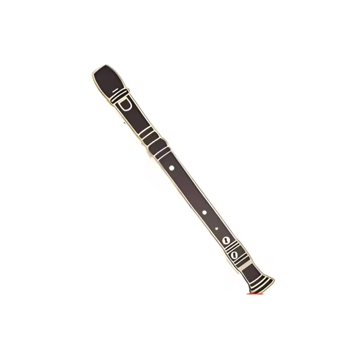 MINI PINS-Flauta Dulce (4cm) Metal - 1