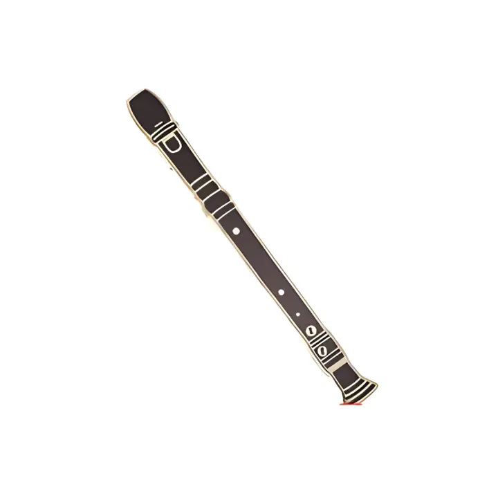 MINI PINS-Flauta Dulce (4cm) Metal - 1