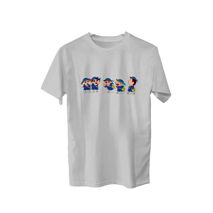 Camiseta Shinchan. Shin Chan. Shinnosuke Noara. Himawari. Misae. Hiroshi. Boo Chan. Nene. Masao. Kazama. Nanako. Varios colores. Todas las tallas. - 1