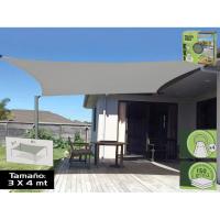 Gerimport Toldo Vela Rectangular 3x4 M PES Impermeable Resiste Rayos UV - details 7