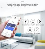 Detector De Movimiento Infrarrojo Zigbee WiFi Tuya Sensor PIR Antirrobo Para Seguridad Remota Con App Compatible Con Alexa - details 4