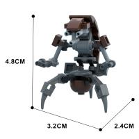 Bloques De Construcción Moc Space Destroyer Droideka Set Robot Destruyedor Famoso Juguetes Para Adolescentes Y Adultos - details 3