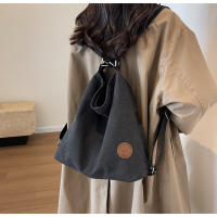 Bolso de Hombre Casual Diary (Negro) - Tela de Lona Resistente - Amplio Espacio de Almacenamiento - details 2