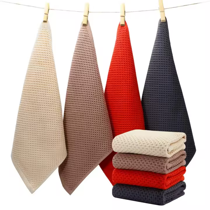 Juego de paños de cocina de algodón para lavar y secar los platos - 33 x 33 cm - 1