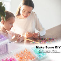 Caja De Almacenamiento Para Pintura Diamante DIY Organizador De Joyería Y Uñas Con 4/12/15/30/45 Grillas Contenedor Para Rhinestones - details 3