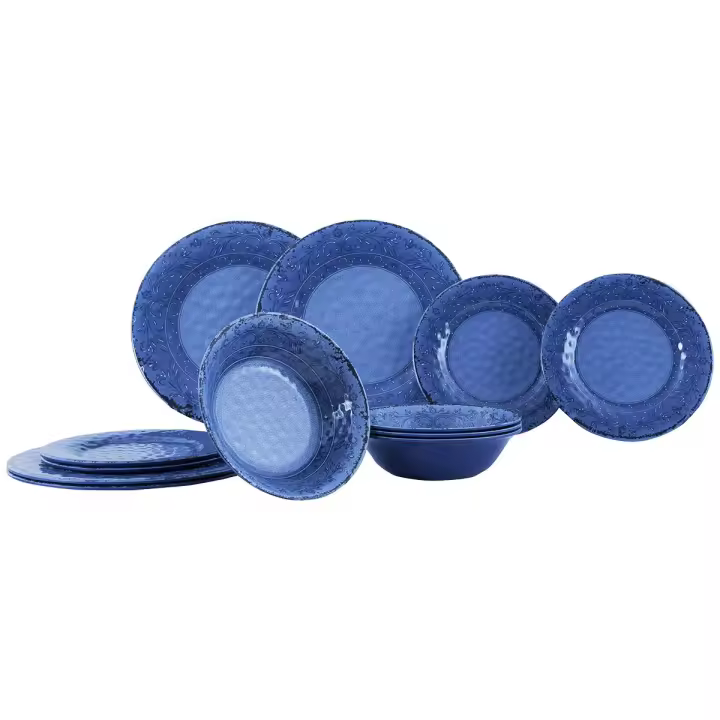 Gimex - Stone line - Vajilla - Azur - 12 Piezas - 1