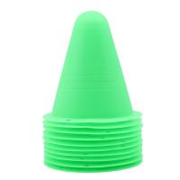 10 Pcs Marcadores De Patinaje En Ruedas Conos De Marcado Para Fútbol Equipo De Entrenamiento De Slalom Y Pila De Copa PVC - details 8