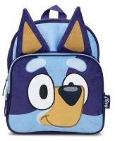Mochila De Peluche Azul Bluey Para Niños Bolsa Escolar De Tela Oxford Sencilla Con Bolsillo Educación Temprana Regalo De Navidad Para Niños - details 3