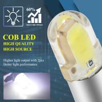 Lámpara LED BA9S 10X T4W H6W W5W CANBUS COB 2SMD Luz De Lectura Interior De Coche Luz De Placa Lateral Luz De Señal 12V Universal - details 1