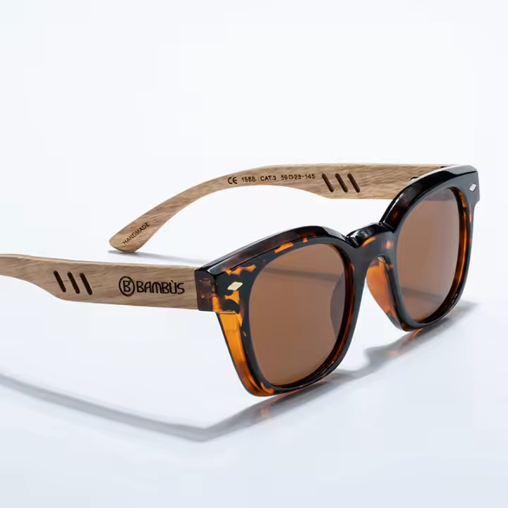 Gafas de sol Madera Savanna BBAMBÙS  GAFAS DE SOL GAFAS DE SOL HOMBRE GAFAS DE SOL MUJER - 1
