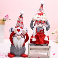 Gnomos De Encaje Para Día De San Valentín Decoraciones De Elfos De Terciopelo Mr Y Mrs Decoración Nórdica Hecha a Mano Para El Hogar - details 8