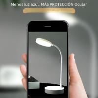 Lámpara De Escritorio LED Portátil Con Cable USB Y Pilas Iluminación De Mesa Soporte 3 Colores Deslizables Protección Ocular Para Dormitorio Lámpara De Borde - details 6