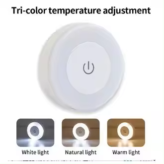 Luz nocturna LED con sensor infrarrojo y control de luz corporal para armario, cocina, dormitorio y pasillo. - 1