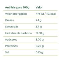 Postre de Coco Vegano y Sin Gluten – 2x125g - NaturGreen - details 1