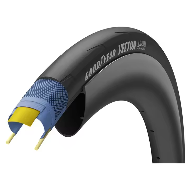 Goodyear Cubierta De Carretera Vector 4seasons 60 Tpi 700c X 28 - 1