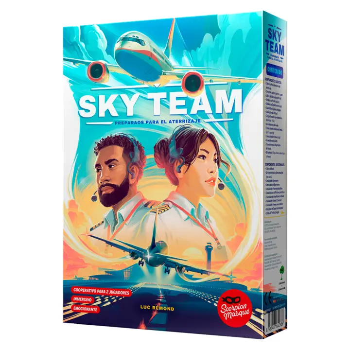 JUEGO DE MESA SKY TEAM - Nuevo a estrenar - Asmodee - Juego de Tablero - PREVENTA - Lanzamiento 18/04/25 - 1